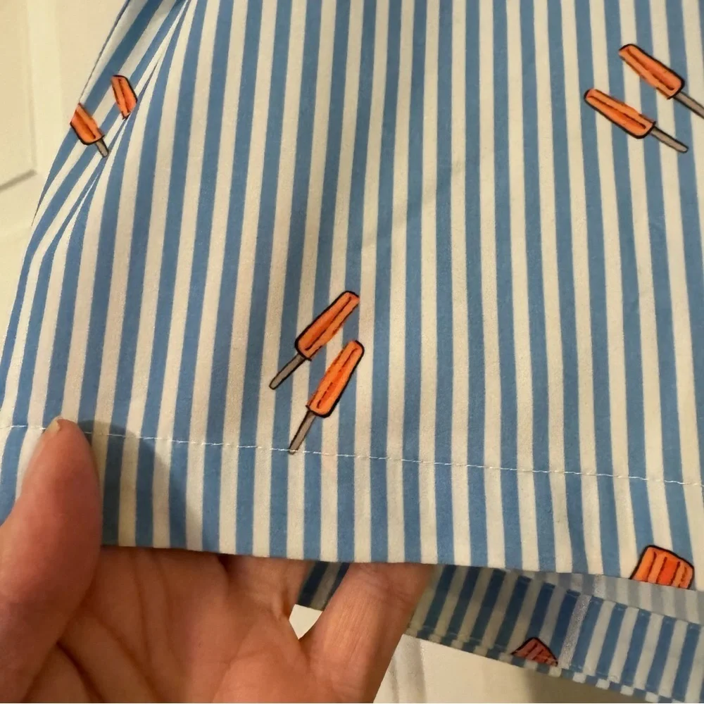 Bonobos‎ Mens Size XL Swim Trunks Board Shorts Blue Popsicle Print 7